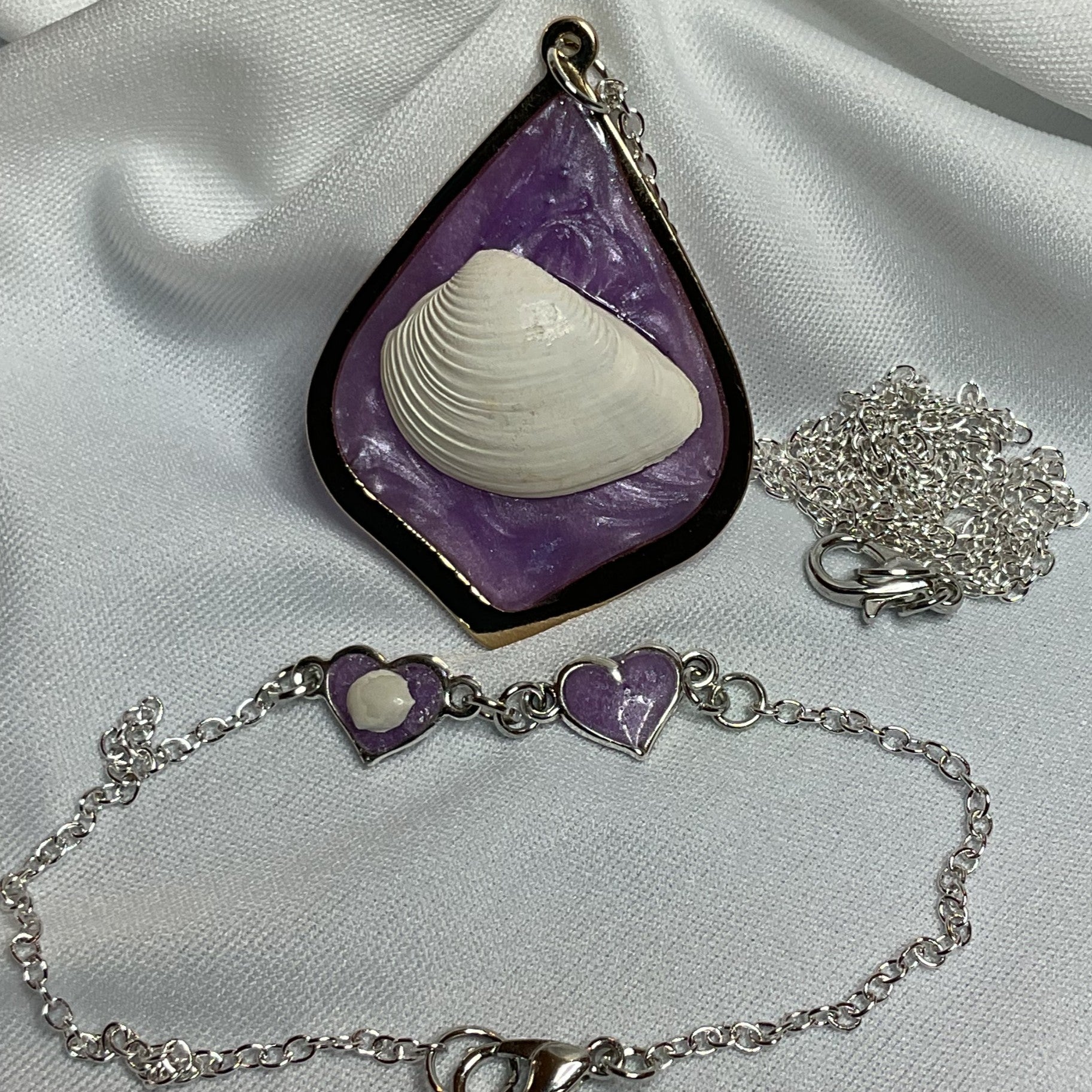 Amethyst Tide Jewelry Set