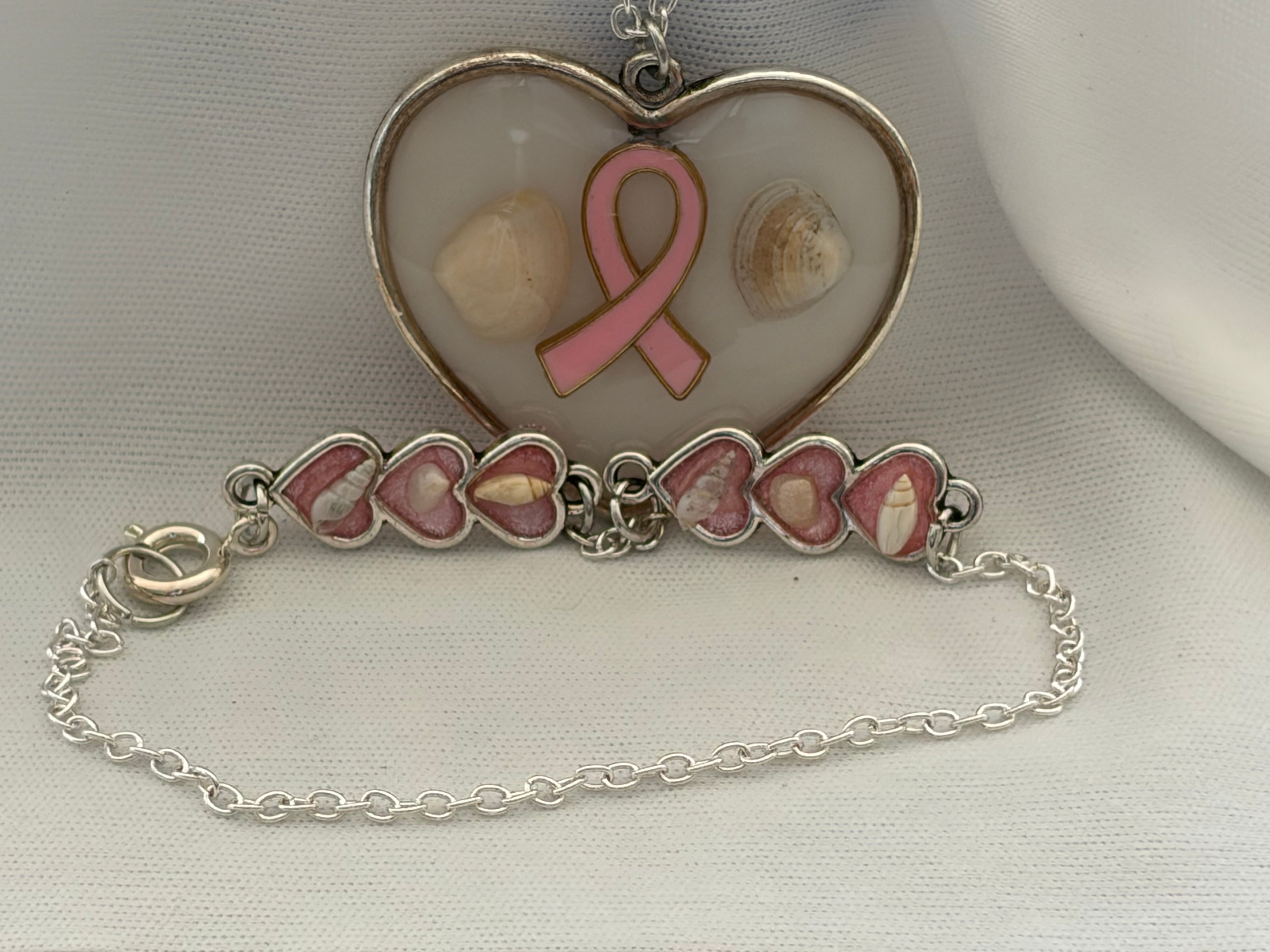 Blush Strength- Light Pink Ribbon Awareness Set