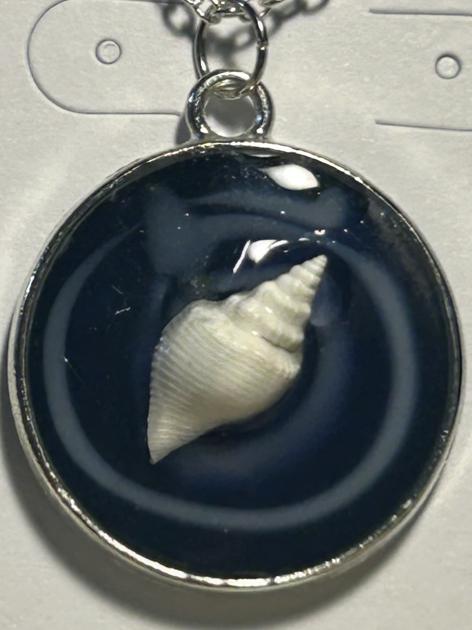Deep Sea Spiral Necklace