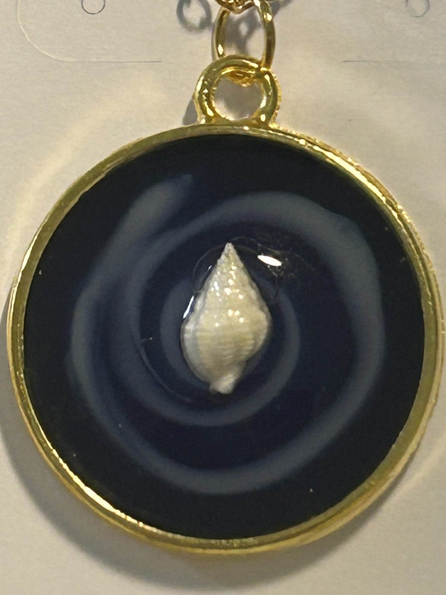Midnight Tide Shell Necklace