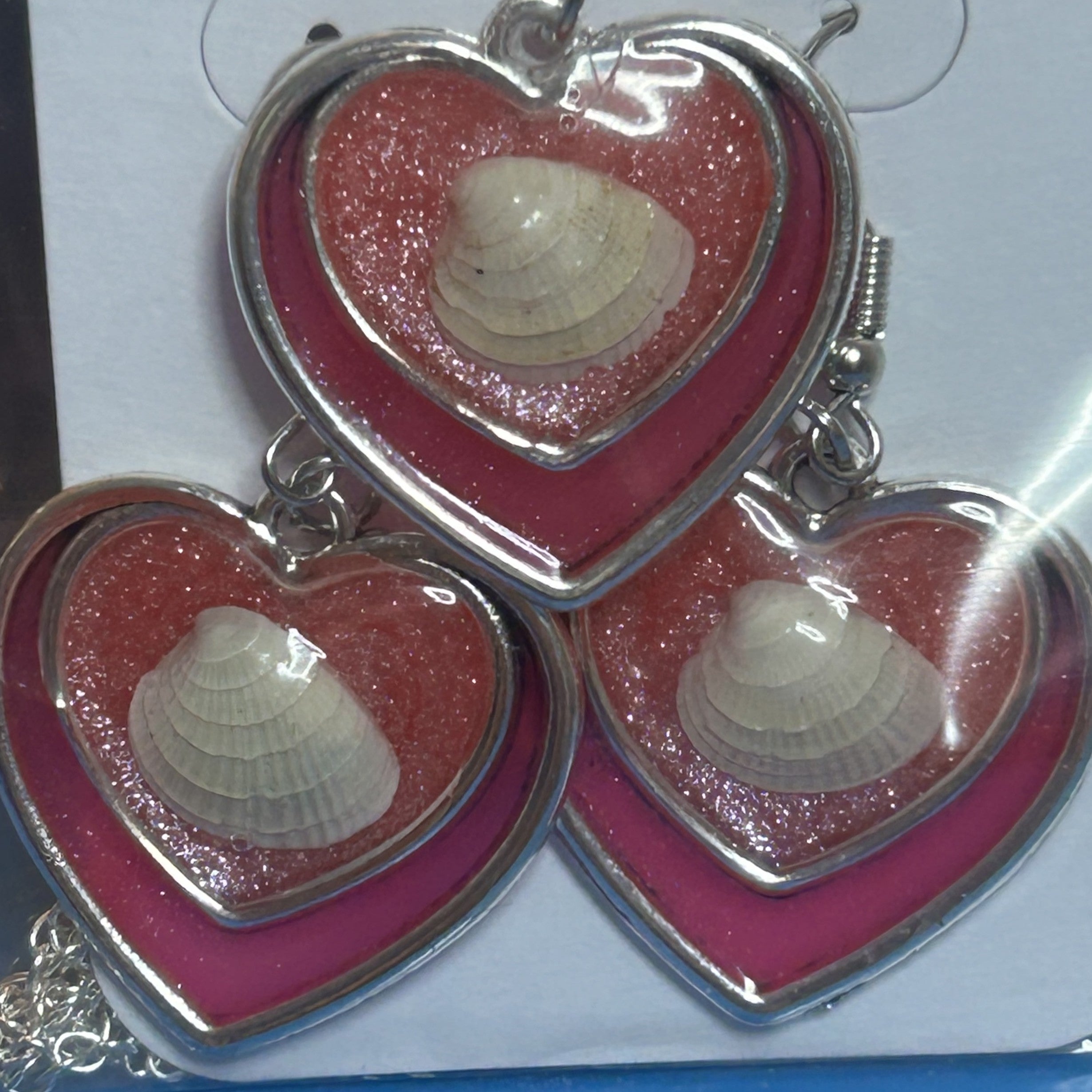 Blushing Tide Heart Set