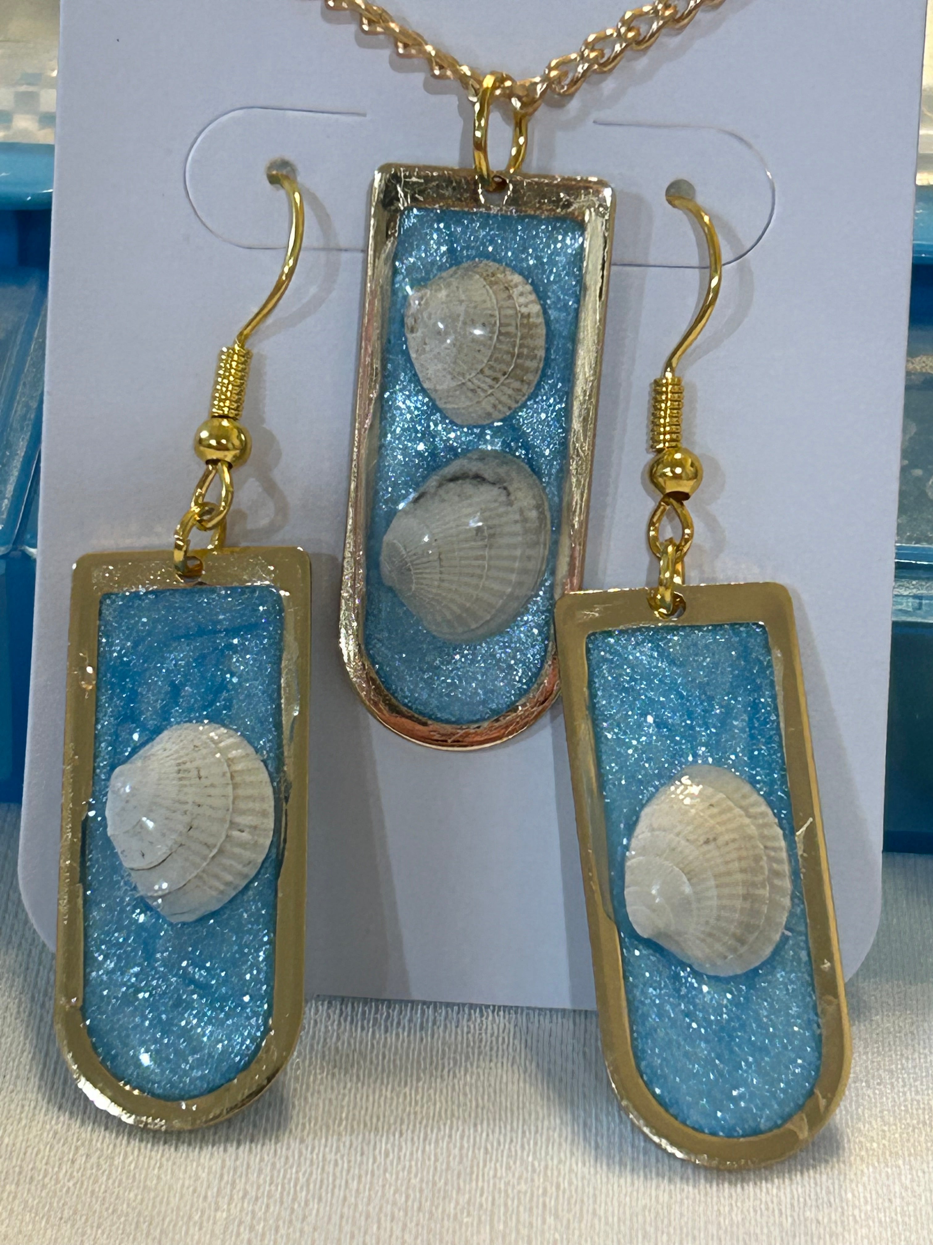 Sea Glass Shores Jewelry Set