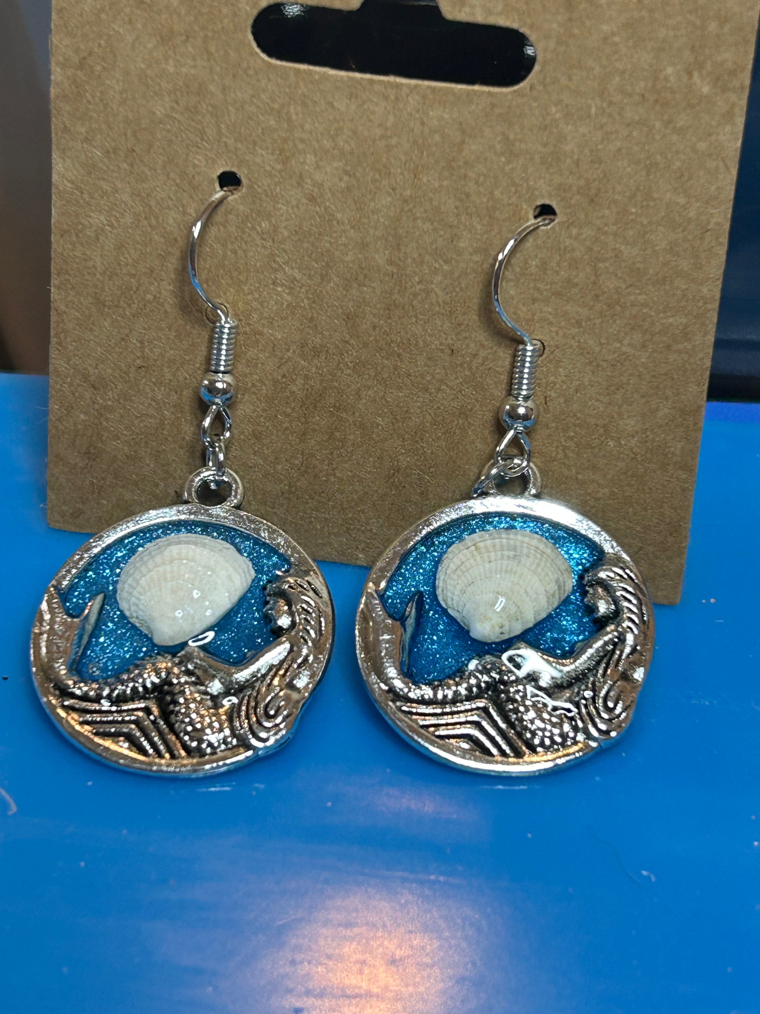 Siren Tide Mermaid Earrings