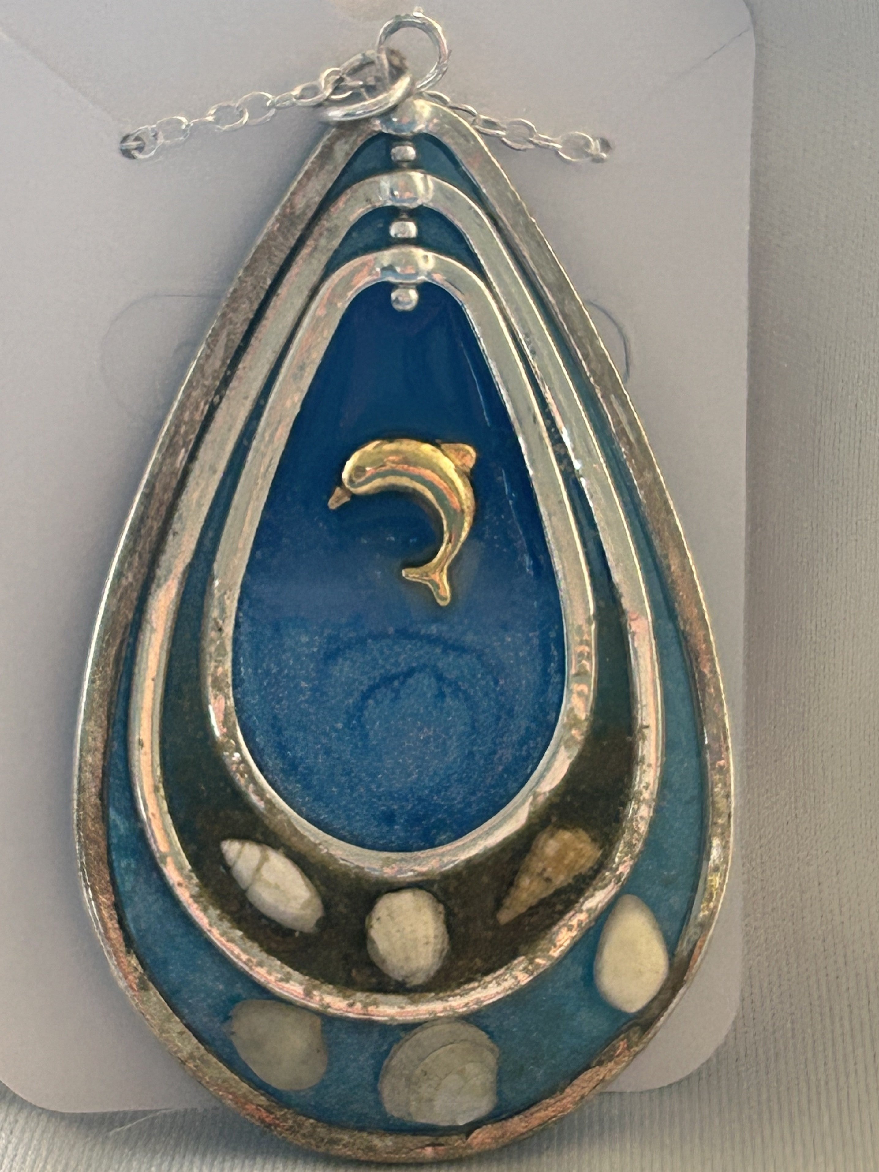 Ocean Whisper Dolphin Necklace